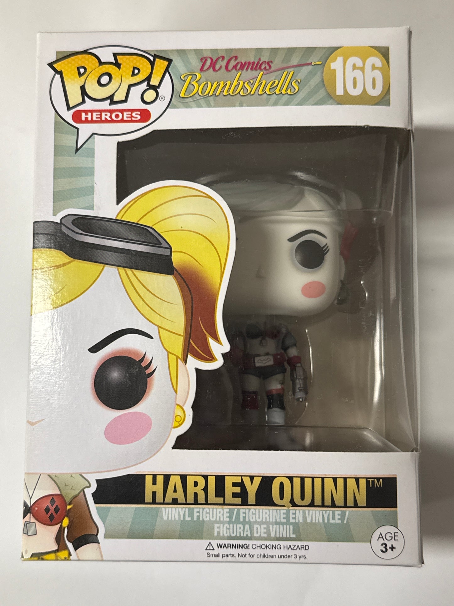 DC Bombshells - Harley Quinn (Vintage) US Exclusive Pop! Vinyl #166