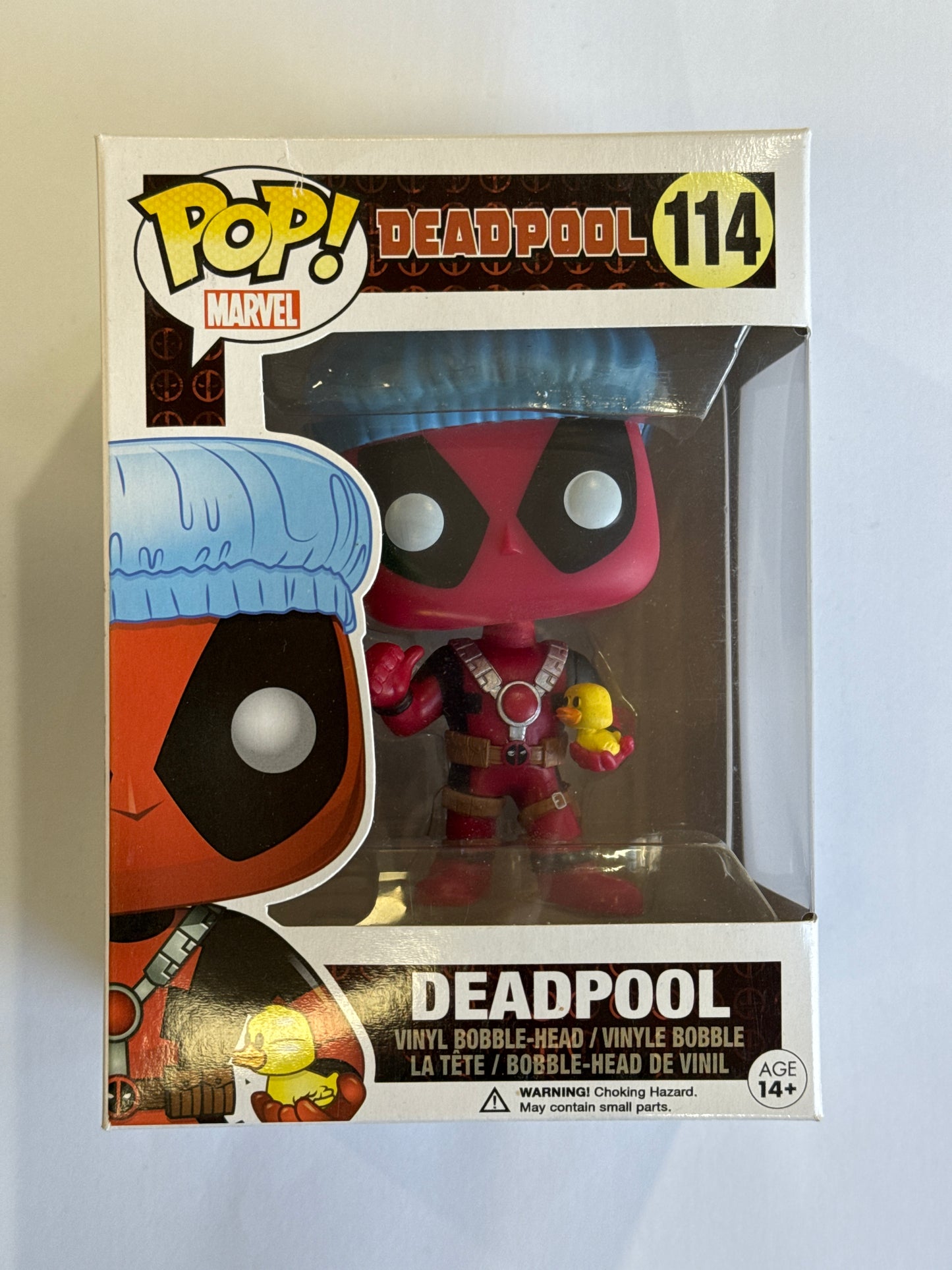 Deadpool - Deadpool (Shower Cap w/ Ducky) Pop! Vinyl #114