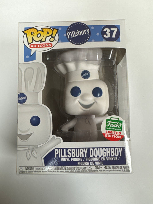 Pillsbury Doughboy - Pillsbury Funko Stickered Exclusive Pop! Vinyl #37