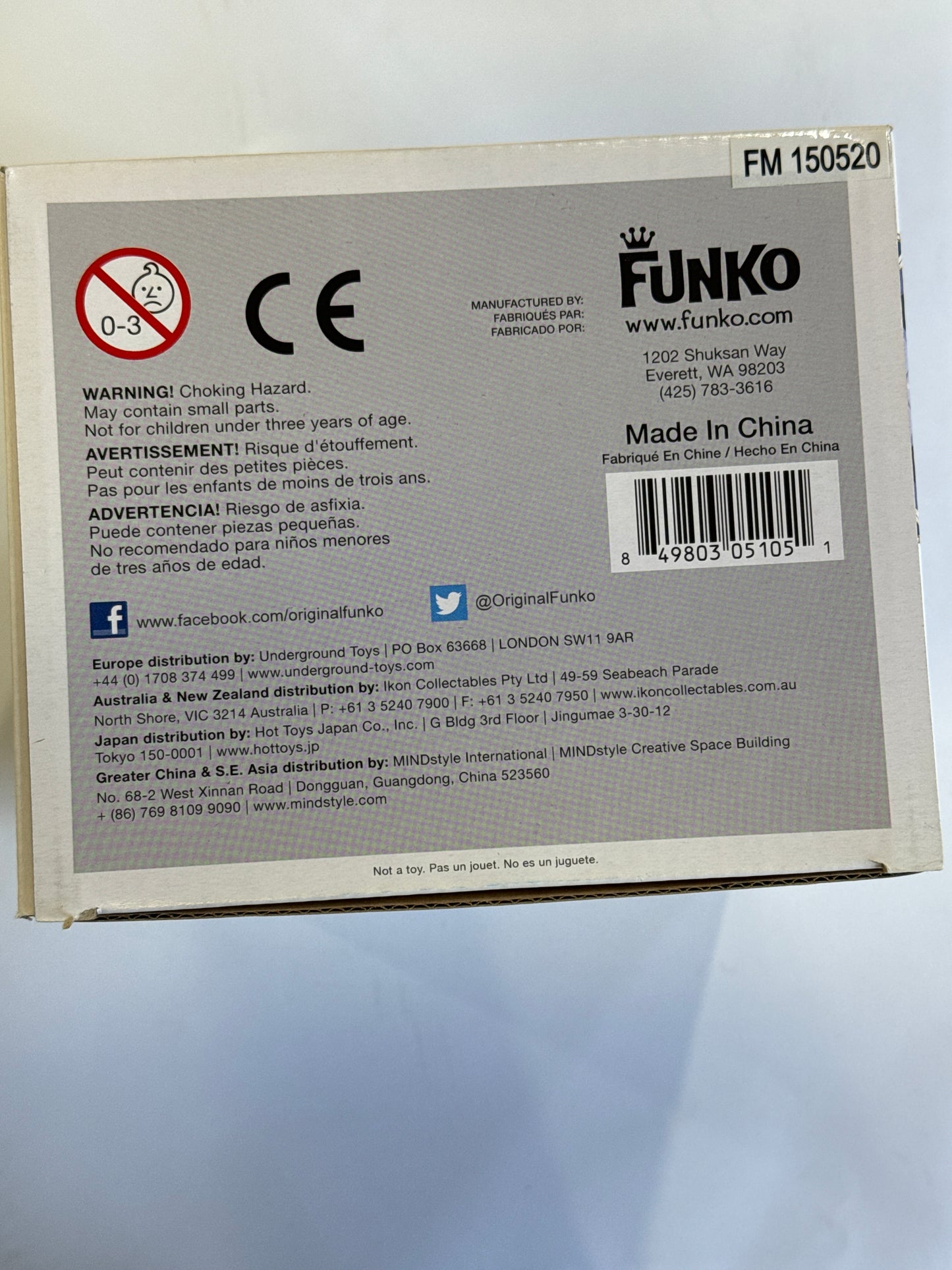 Guardians Of The Galaxy - Thanos (6 inch) Pop! Vinyl #78