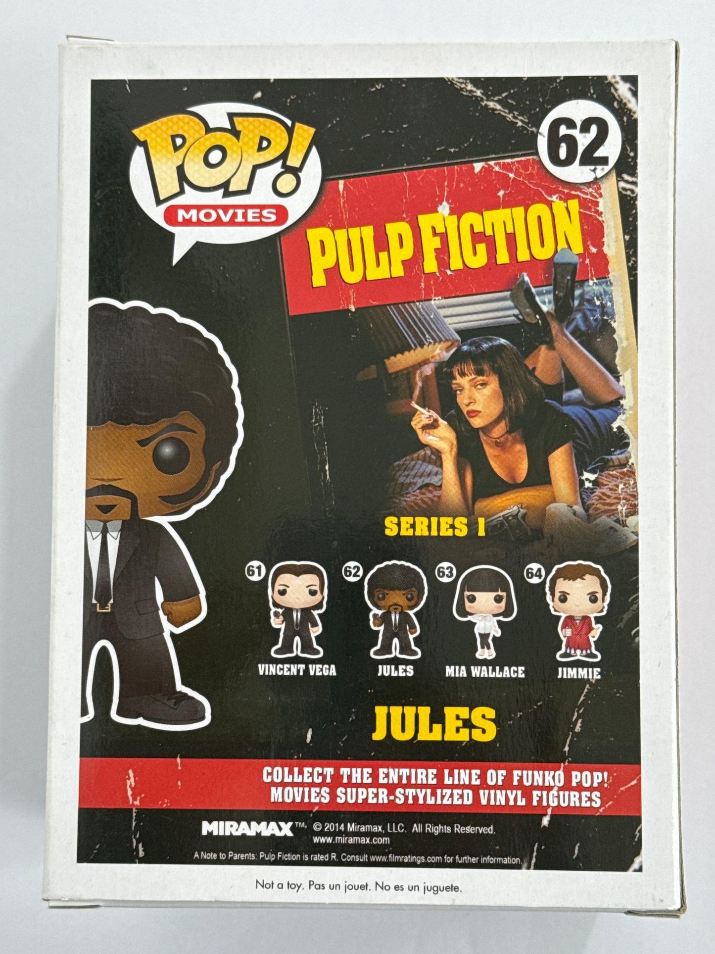 Pulp Fiction - Jules Pop! Vinyl #62