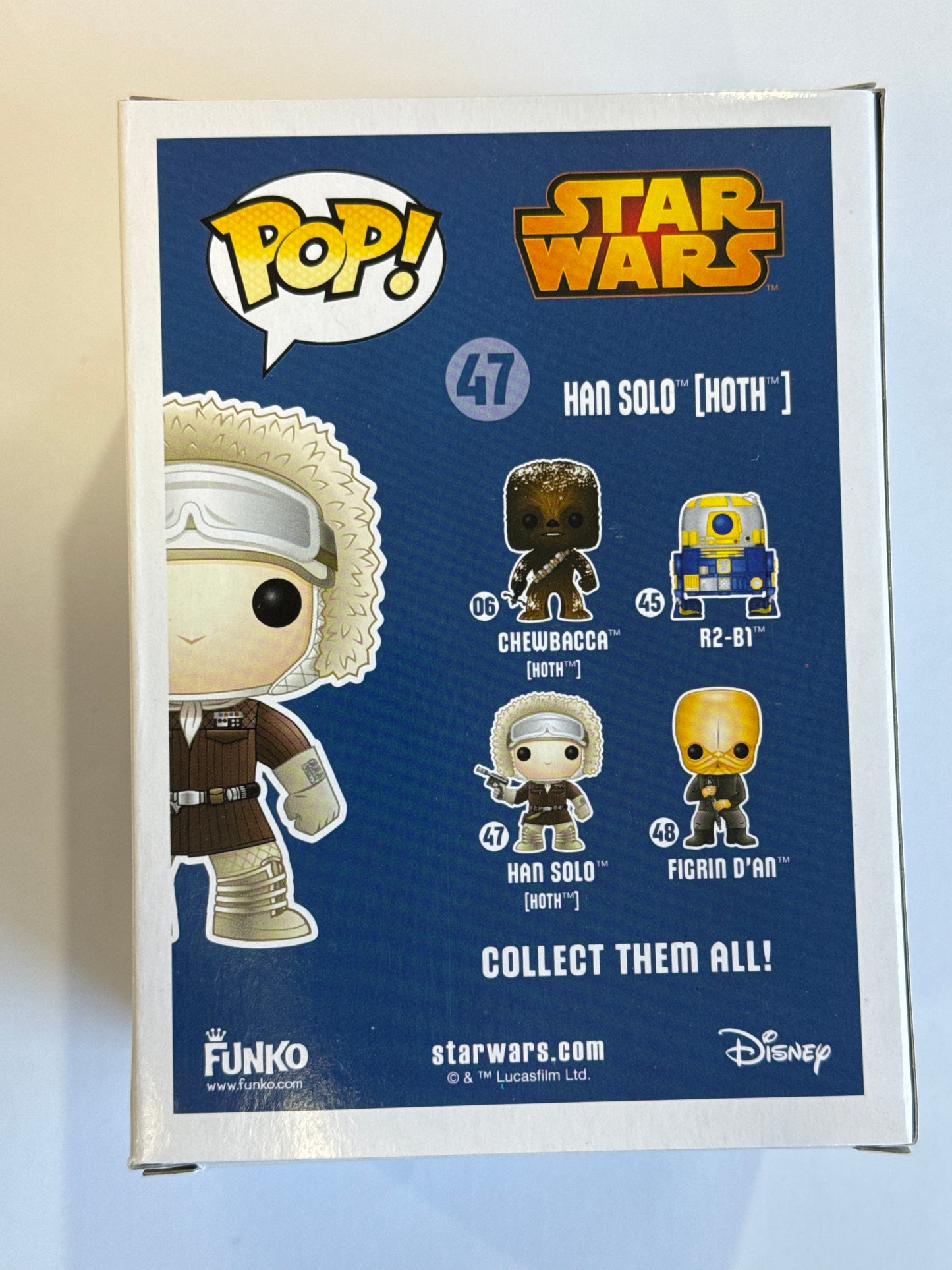 Star Wars - Han Solo (in Hoth gear) Pop Vinyl #47