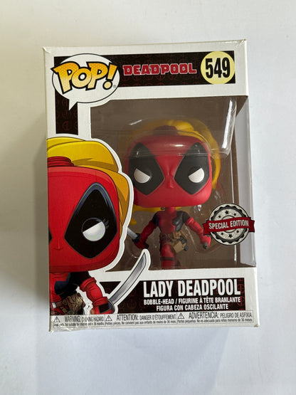 Deadpool - Lady Deadpool US Exclusive Pop! Vinyl #549
