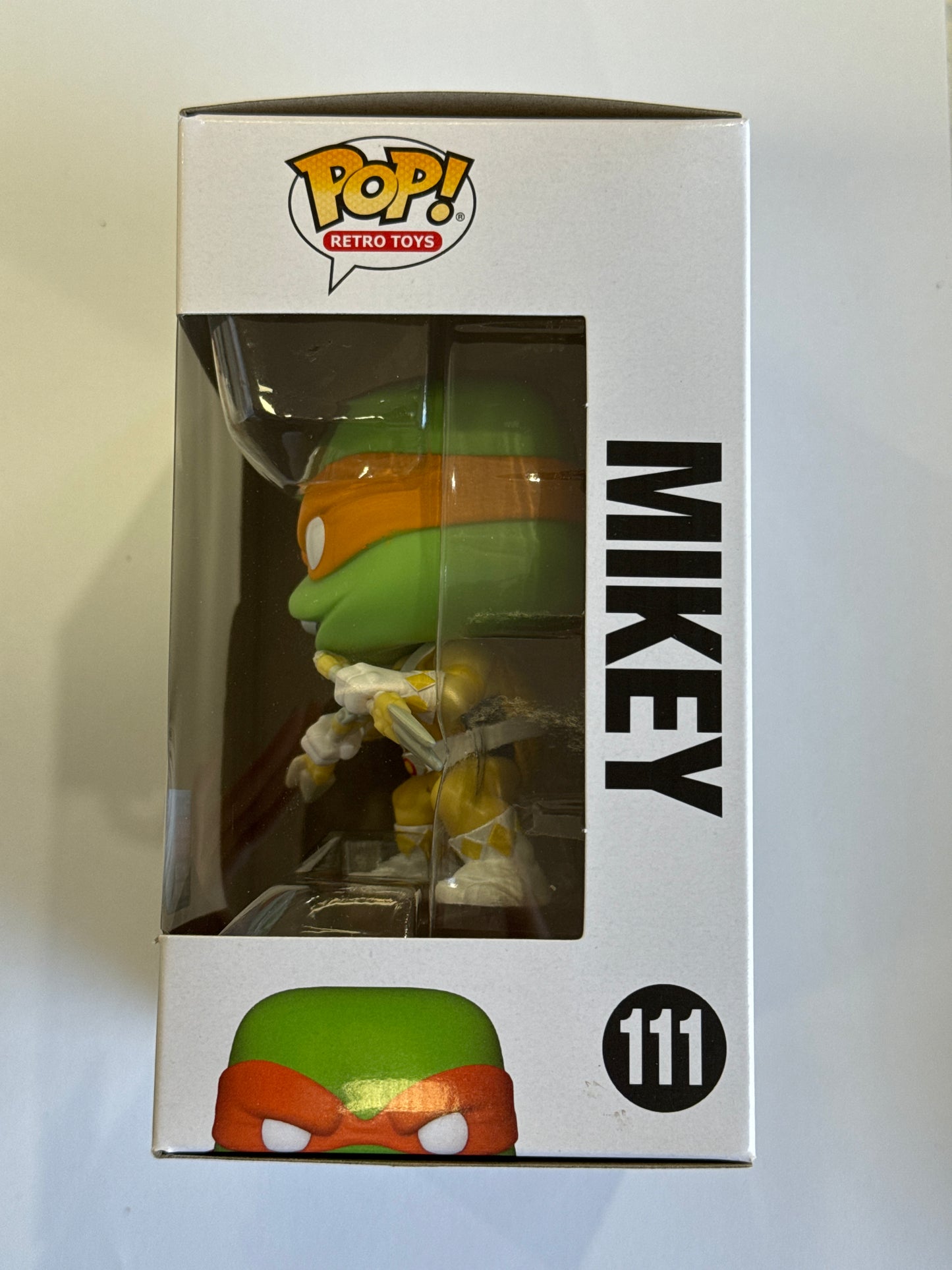 Teenage Mutant Ninja Turtles x Power Rangers  - Mikey 2022 Fall Convention Exclusive Pop Vinyl #111