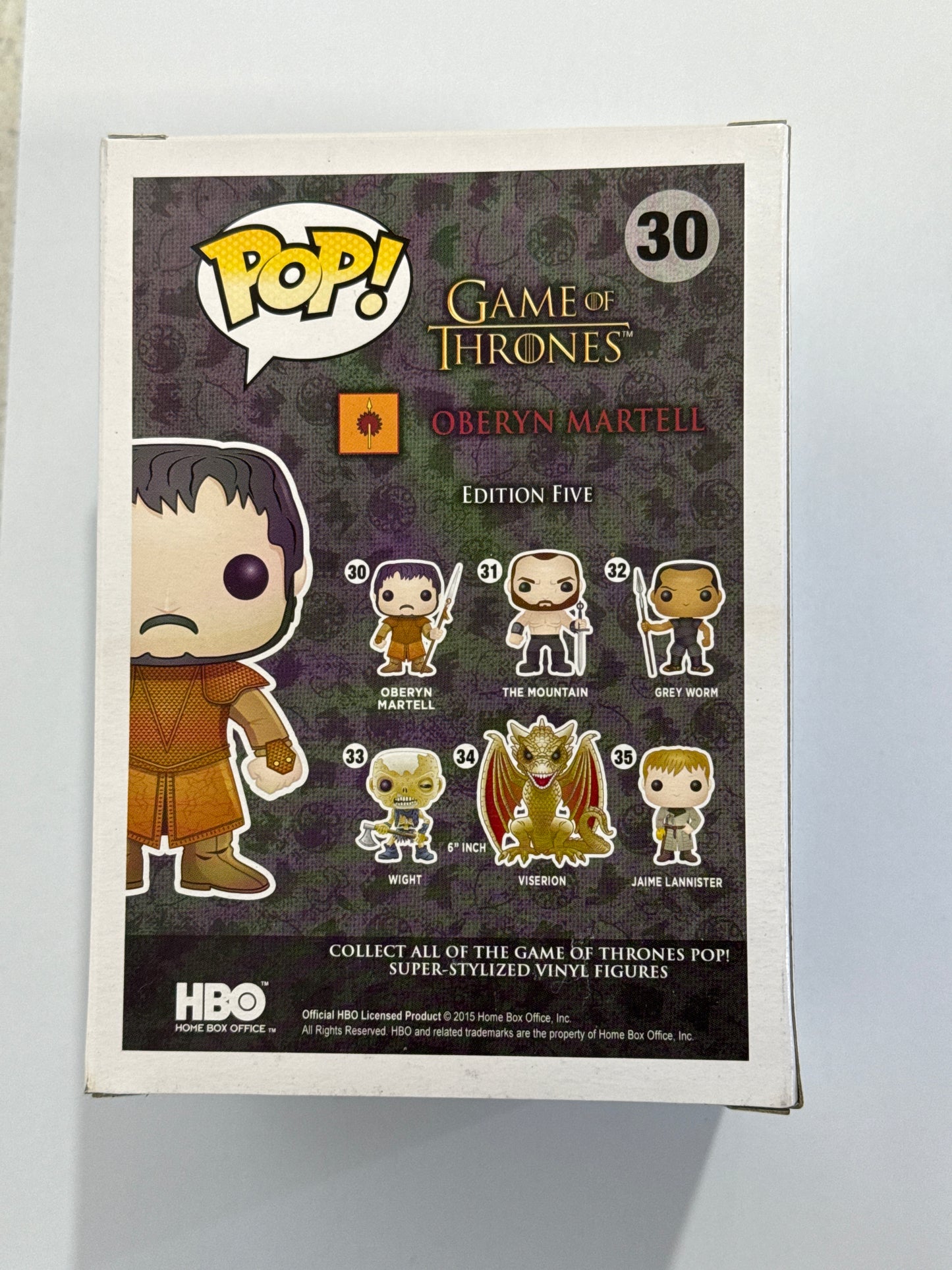 Game of Thrones - Oberyn Martell Pop! Vinyl #30