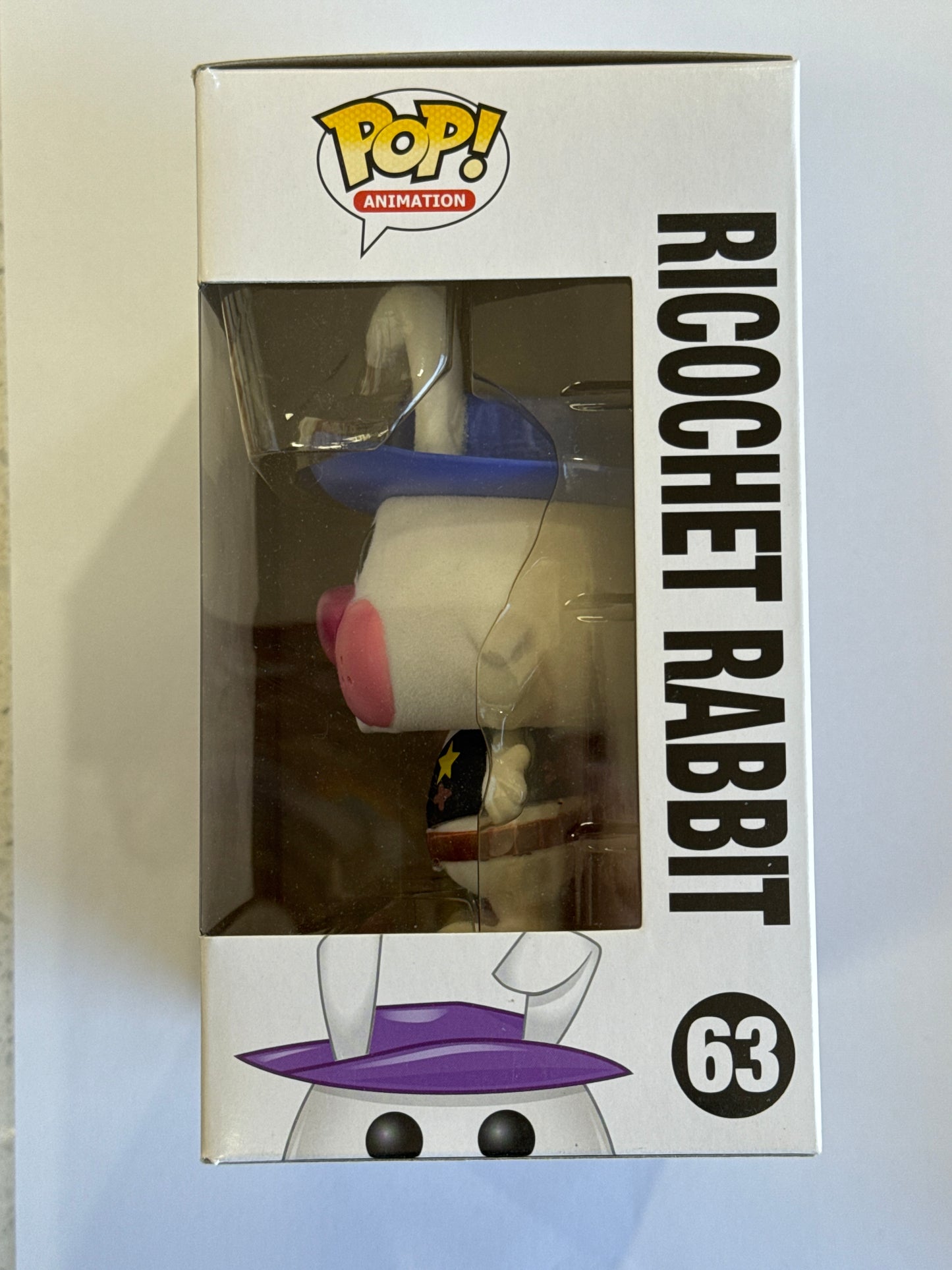 Hanna Barbera - Ricochet Rabbit Flocked US Exclusive Pop! Vinyl #63
