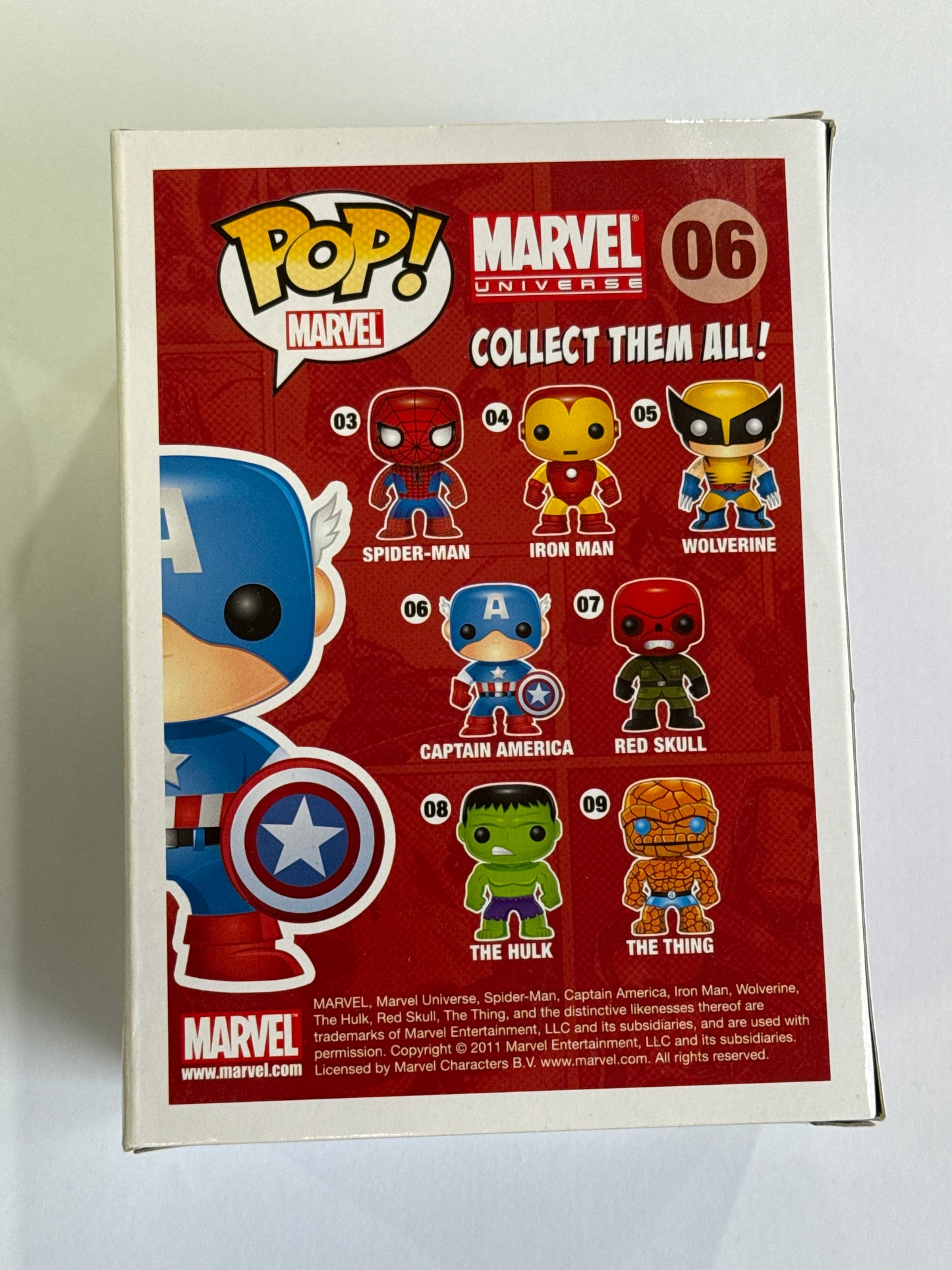 Marvel Comics - Captain America Pop! Vinyl #06