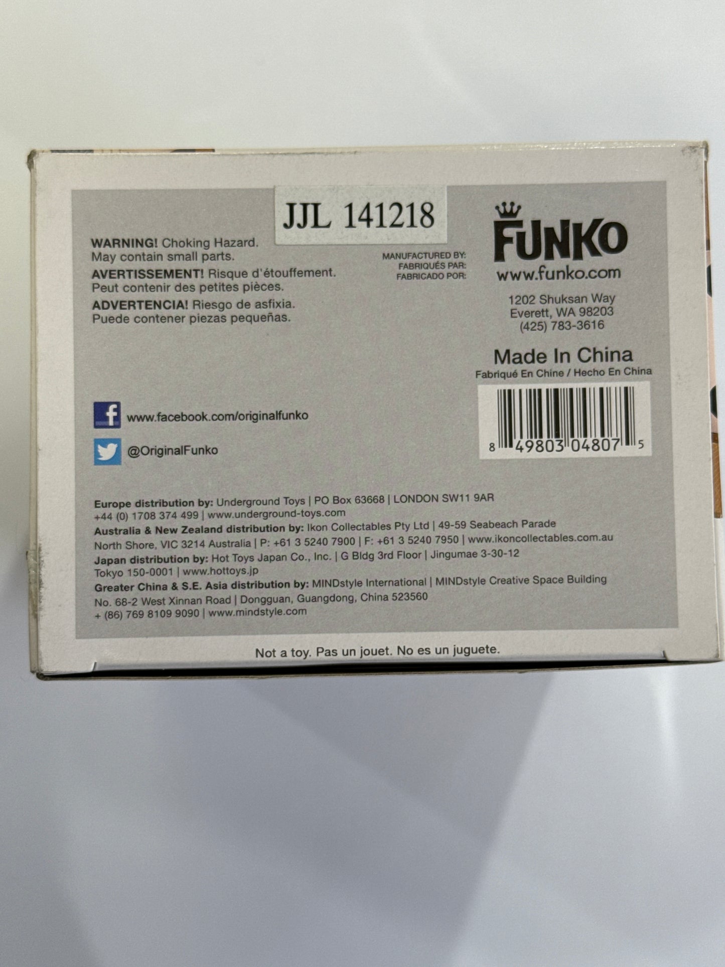 Big Trouble in Little China - Rain Pop Vinyl #154