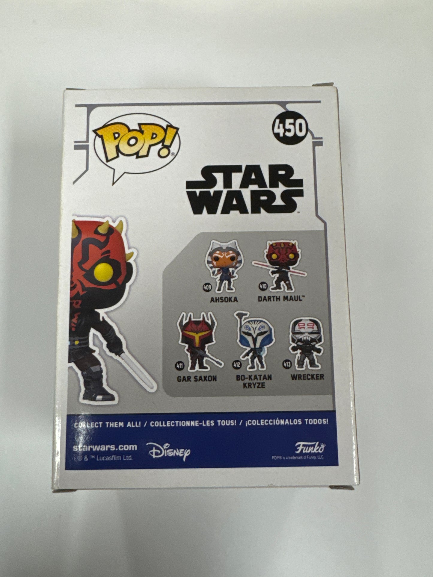 Star Wars - Darth Maul with Two Lightsabers US Exclusive Pop! Vinyl #450
