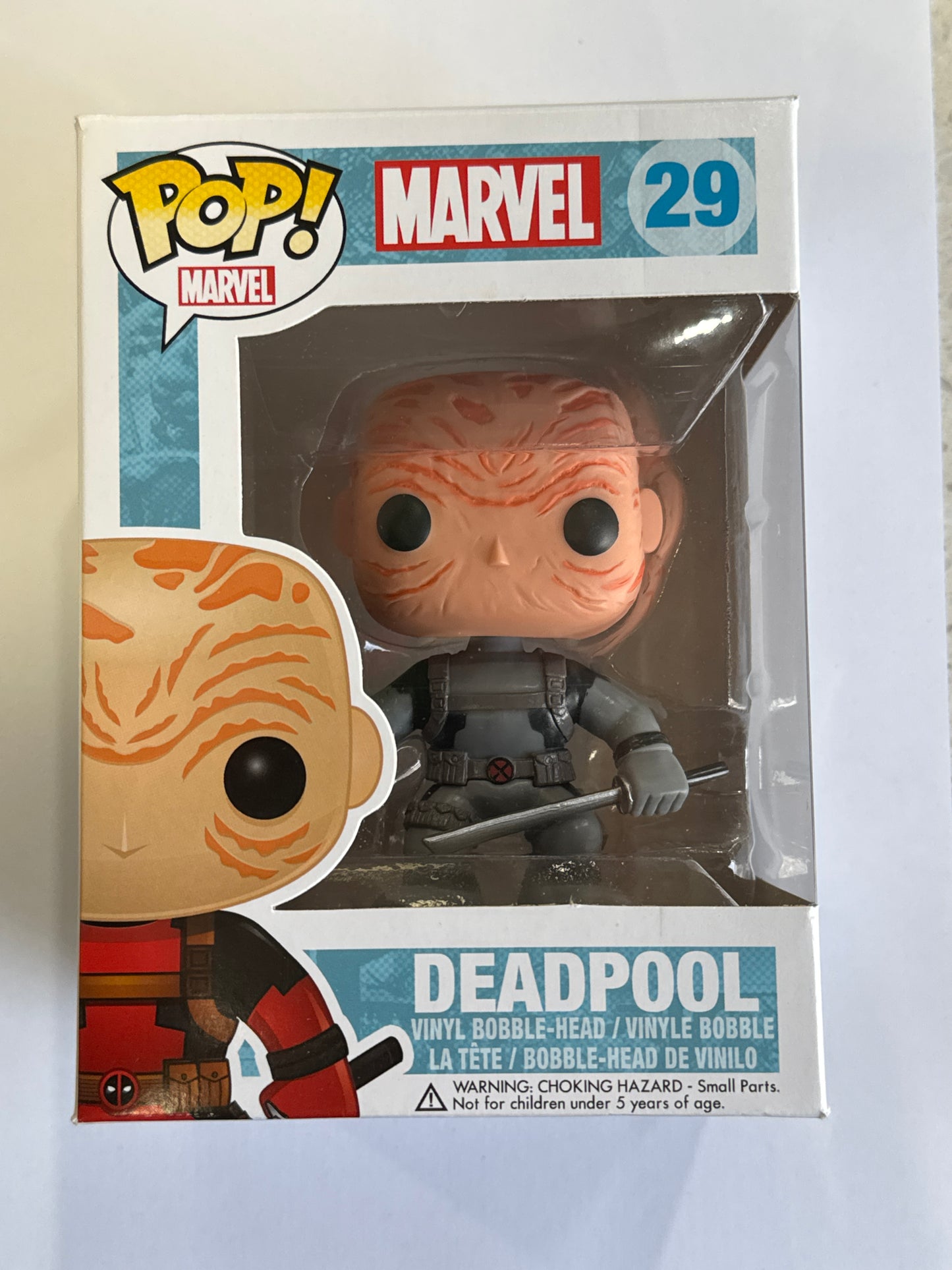 Deadpool - Deadpool Unmasked X-Force Pop! Vinyl #29