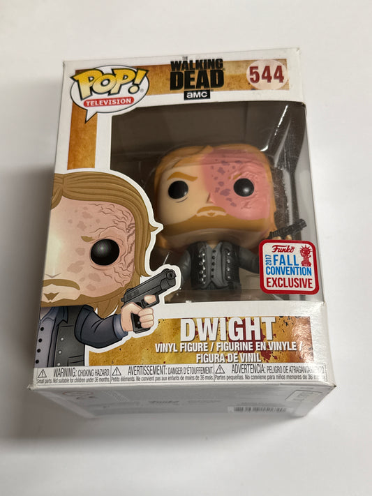 The Walking Dead - Dwight (Burnt Face)  2017 New York US Exclusive Pop! Vinyl #544