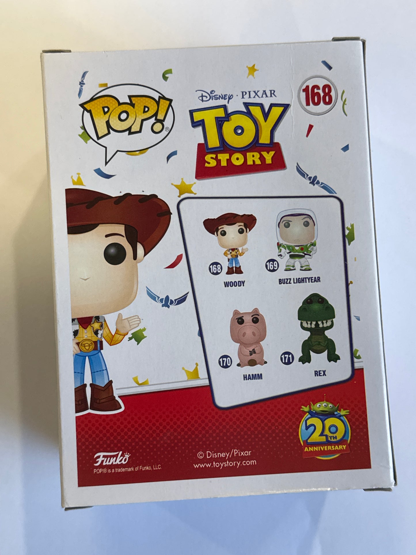 Toy Story - Woody Black and White Pop! Vinyl #168