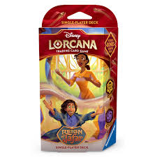 Disney Lorcana TCG - S8 Reign Of Jafar Starter Deck: Amber/Amethyst