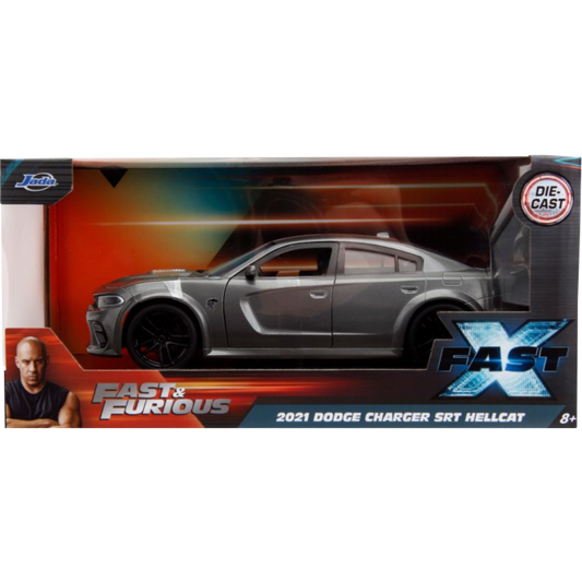 Fast & Furious 10 - 2021 Dodge Charger SRT Hellcat 1:24 Scale