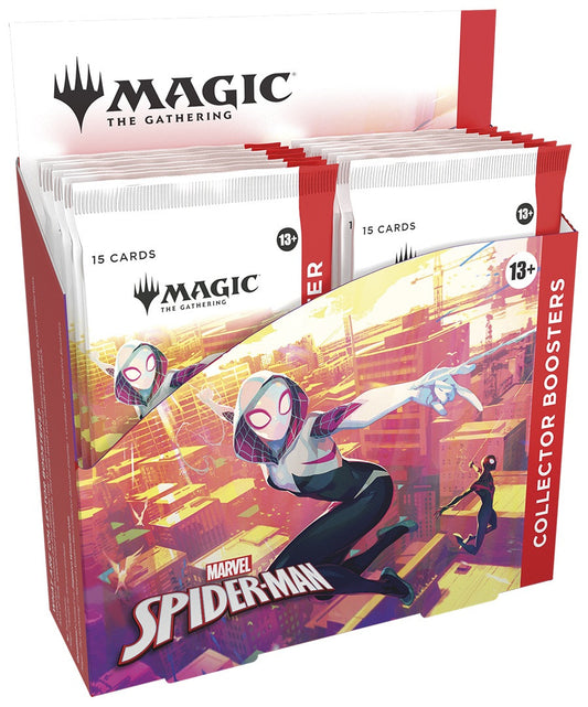 Magic the Gathering Spiderman Collector Boosters (12 Boosters Per Display)