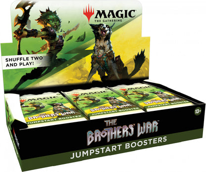 Magic the Gathering The Brothers War Jumpstart Boosters (18 Boosters Per Display)