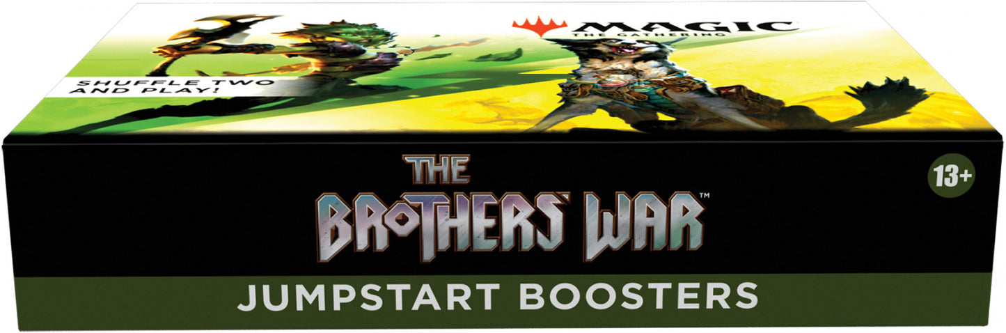 Magic the Gathering The Brothers War Jumpstart Boosters (18 Boosters Per Display)
