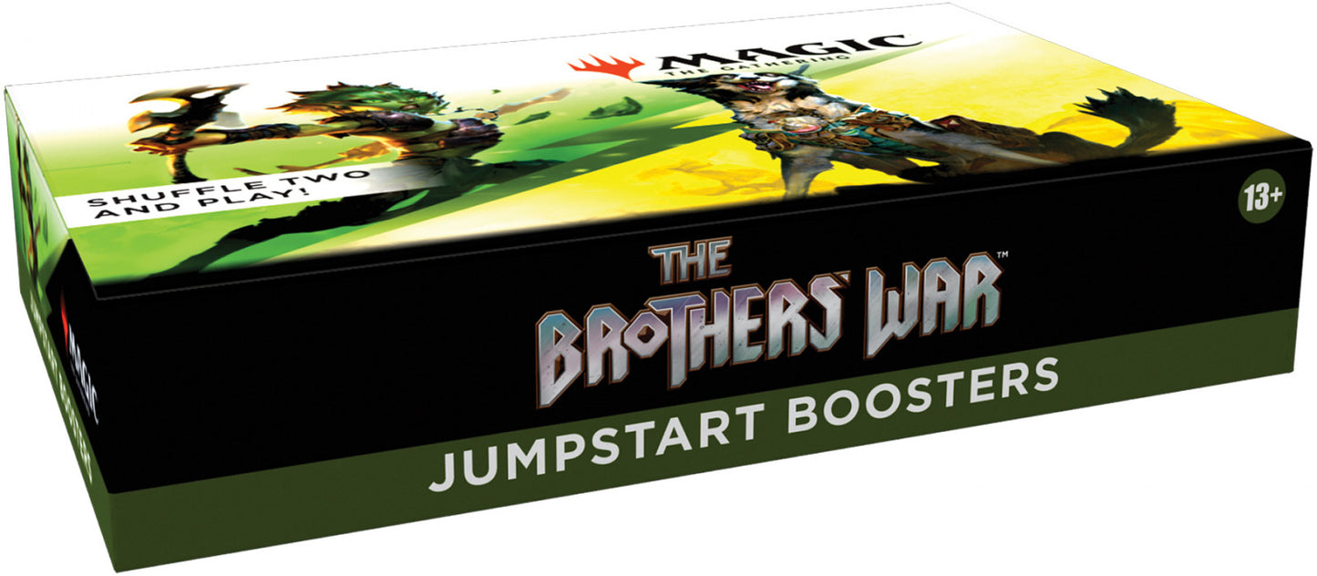 Magic the Gathering The Brothers War Jumpstart Boosters (18 Boosters Per Display)