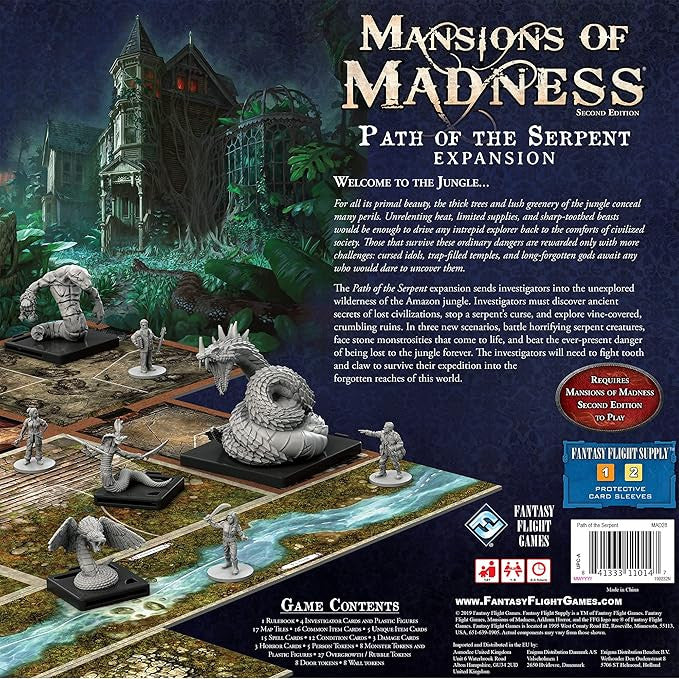 Mansions of Madness - Second Edition Path of the Serpent Expansion