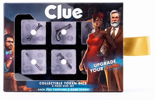 MDG Clue 22mm Oversized Dice and Weapon Set
