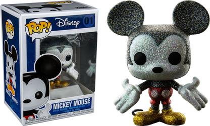 Disney - Mickey Mouse Diamond Glitter US Exclusive Pop! Vinyl #01