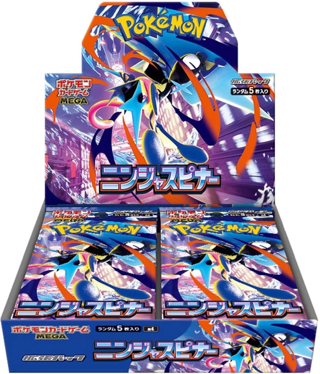 MEGA Ninja Spinner - Pokémon TCG M4 Booster Box (Japanese)