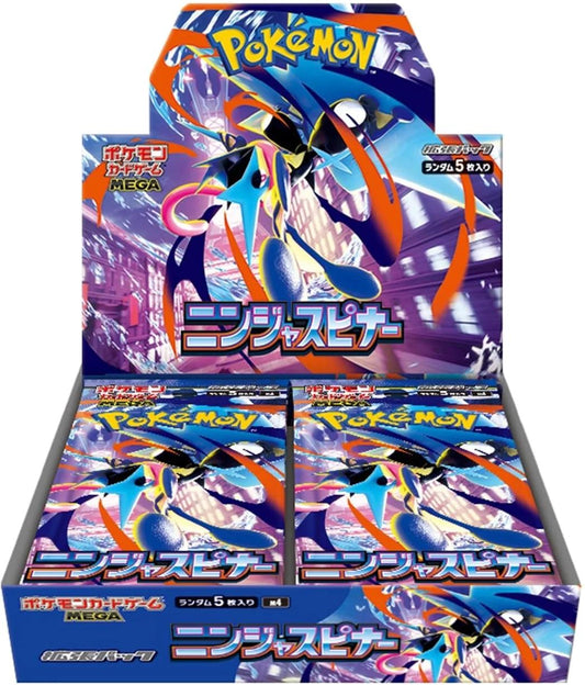 MEGA Ninja Spinner - Pokémon TCG M4 Booster Box (Japanese)