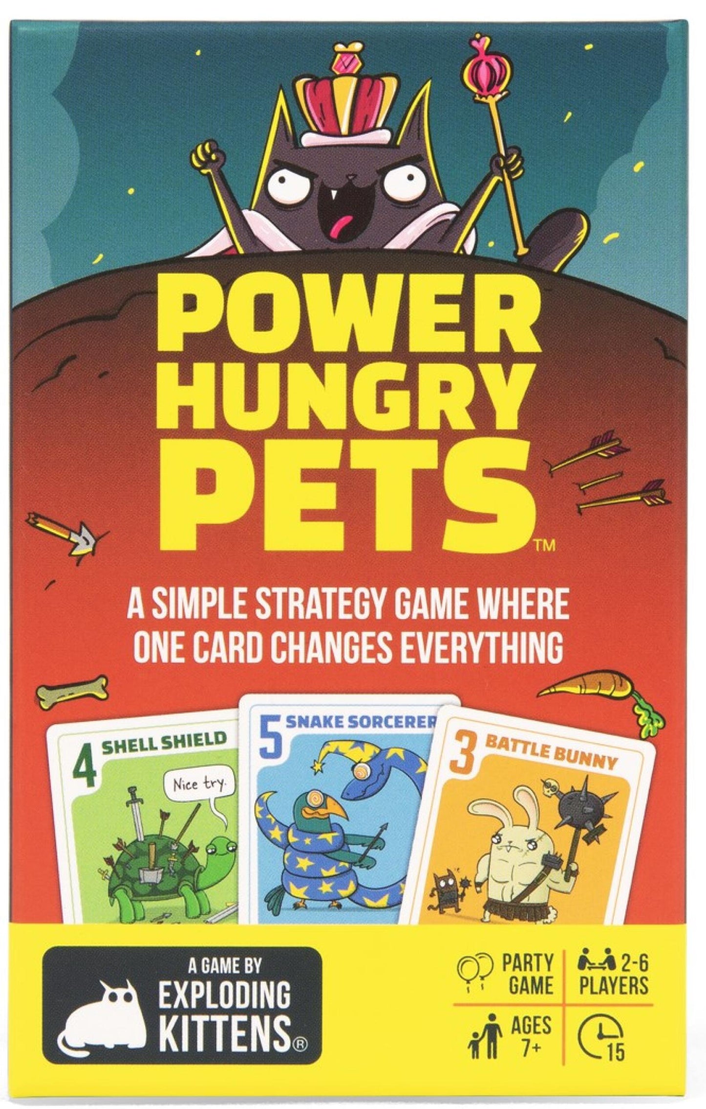 Power Hungry Pets Small Box (By Exploding Kittens)
