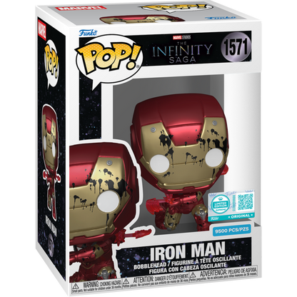 The Infinity Saga - Iron Man (Red Laser) Pop! Vinyl LE 9500pcs