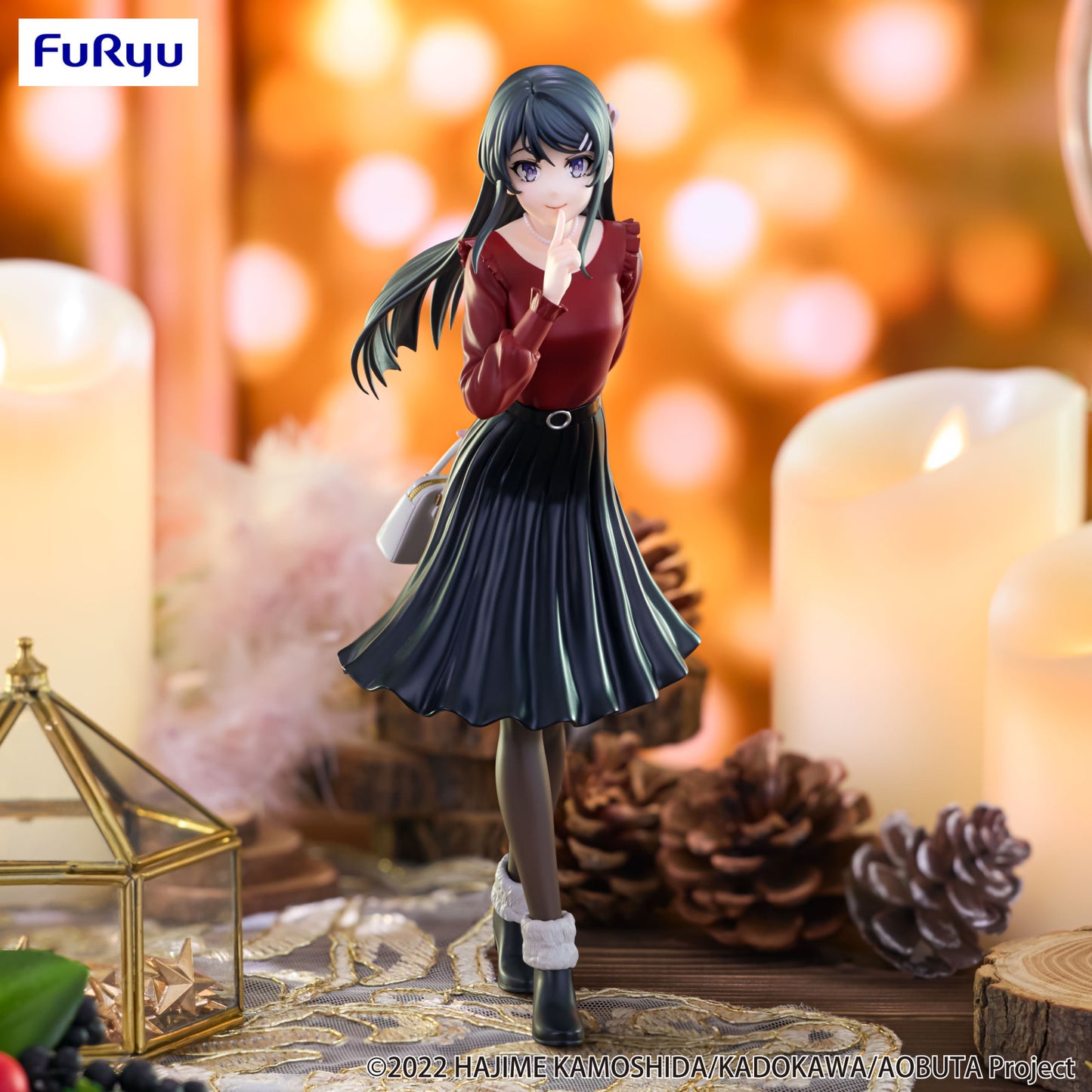 Rascal Does Not Dream Series Trio Try It Figure Mai Sakurajima Winter Outfit Version