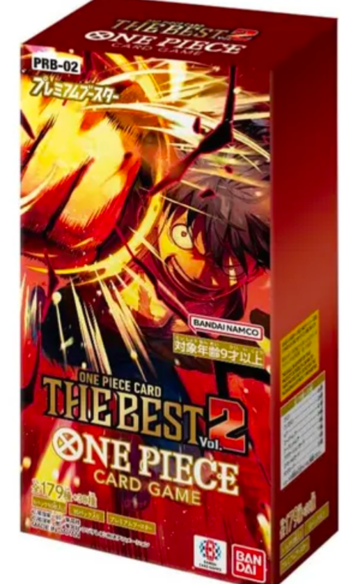 One Piece Card Game - Premium Booster: The Best Vol.2 PRB-02 Booster Box (Japanese)