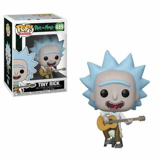 Rick and Morty - Tiny Rick with Guitar US Exclusive Pop! Vinyl #489