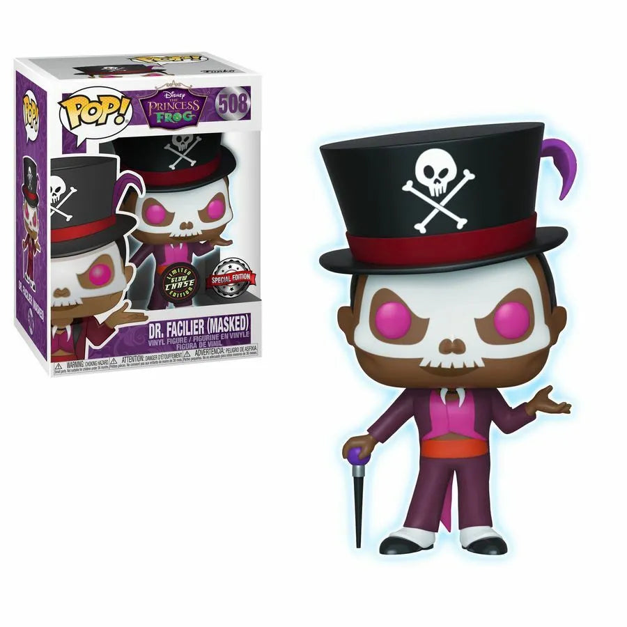 The Princess and the Frog - Dr. Facilier (Mask) CHASE Pop! Vinyl #508