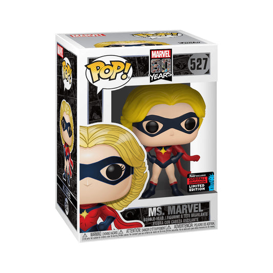 Marvel - Ms. Marvel (First Appearance) 2019  NYCC Funko Stickered Exclusive Pop! Vinyl #527