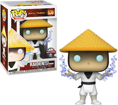Mortal Kombat - Raiden with Lightning US Exclusive Pop! Vinyl #539