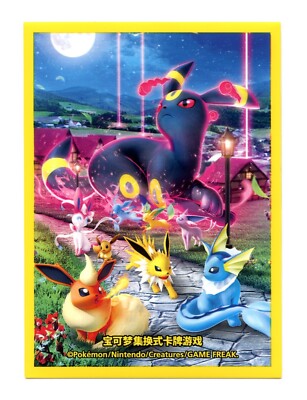 Chinese Pokemon Center Exclusive - Eevee Heroes Card Sleeves