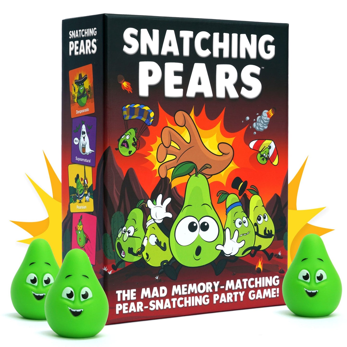 Snatching Pears – The Mad Memory-Matching Pear-Snatching Party Game (Not for resell on Amazon/eBay)