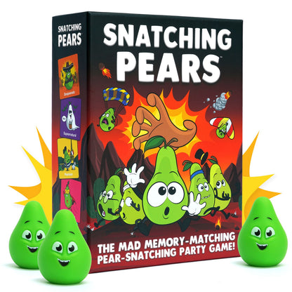Snatching Pears – The Mad Memory-Matching Pear-Snatching Party Game (Not for resell on Amazon/eBay)