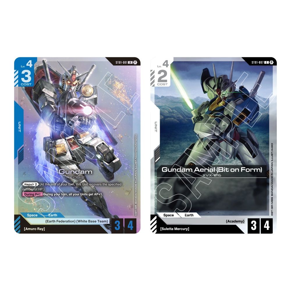 Gundam Card Game: Gundam Assemble Starter Set – Heroic Beginnings [ST01A]