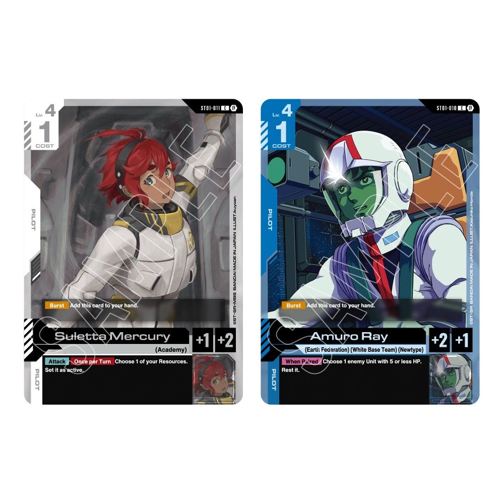 Gundam Card Game: Gundam Assemble Starter Set – Heroic Beginnings [ST01A]