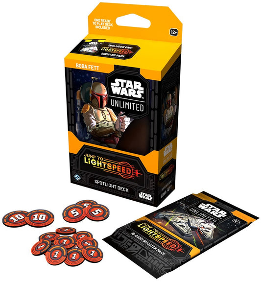 Star Wars Unlimited - Jump to Lightspeed Spotlight Deck - Boba Fett