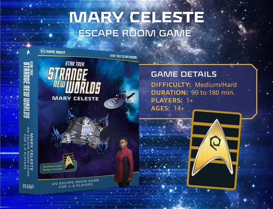 Beadle & Grimm's Star Trek: Strange New Worlds Mary Celeste Escape Room Game