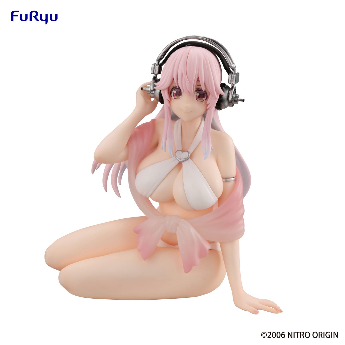 Super Sonico Noodle Stopper Figure Summer Memories Version