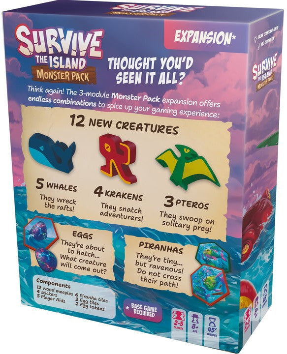 Survive the Island - Monster Pack Expansion