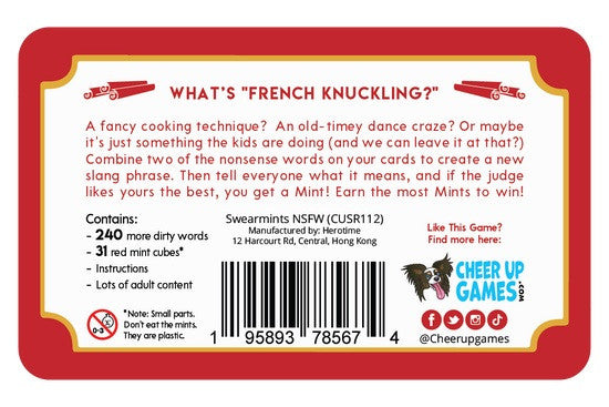 Swearmints Spicy NSFW Edition