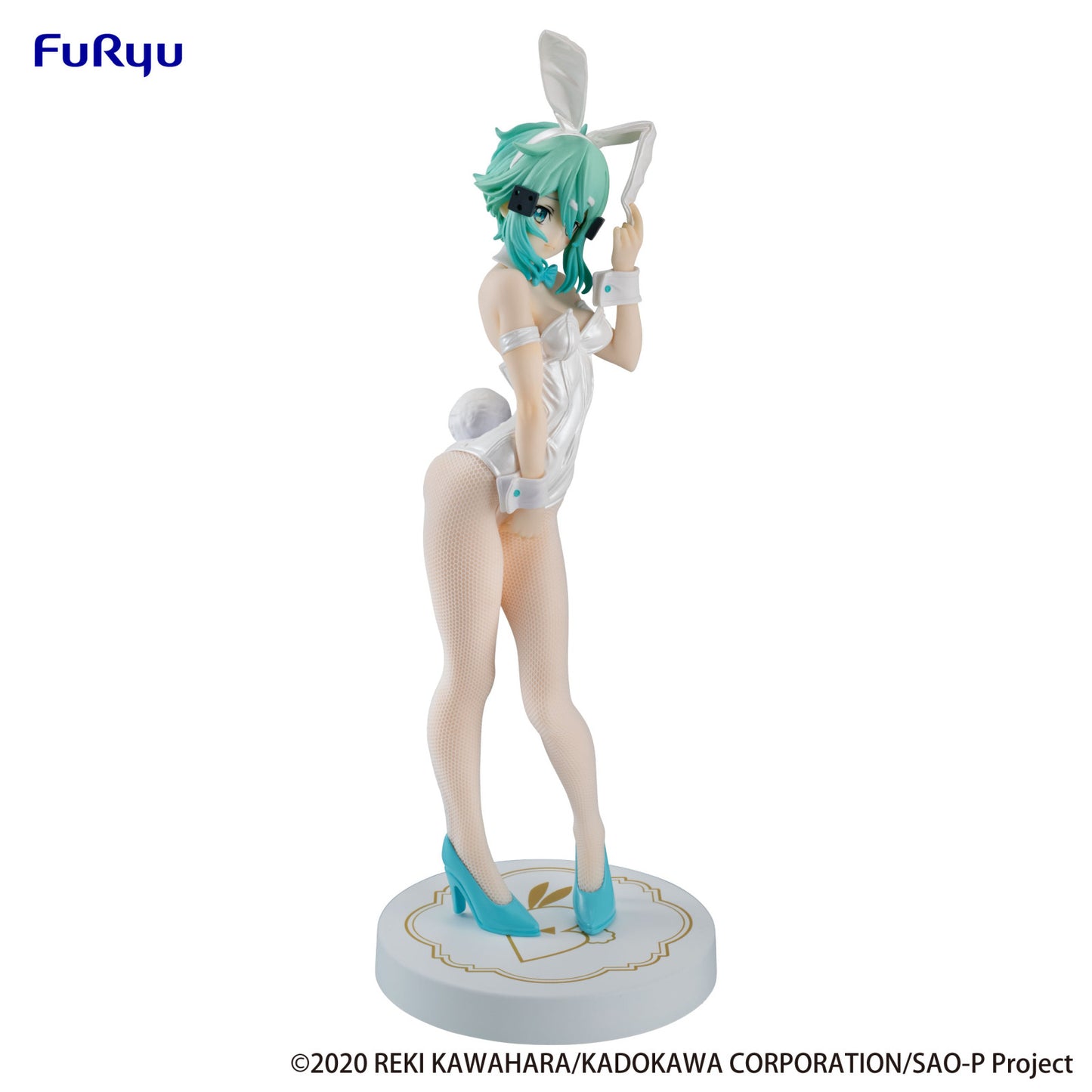 Sword Art Online BiCute Bunnies Figure Sinon White Pearl Version