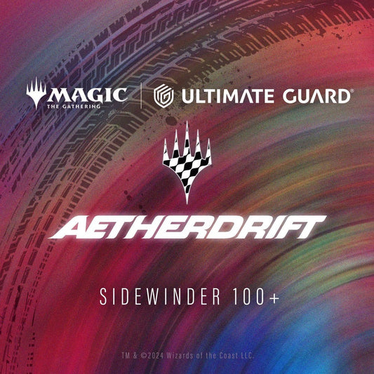 Ultimate Guard: Deck Box – XenoSkin Sidewinder 100+ – MTG: Aetherdrift – Revved-Up Racers
