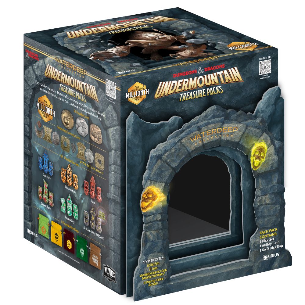 Sirius Dice - D&D Undermountain Treasure Packs Blind Box PDQ