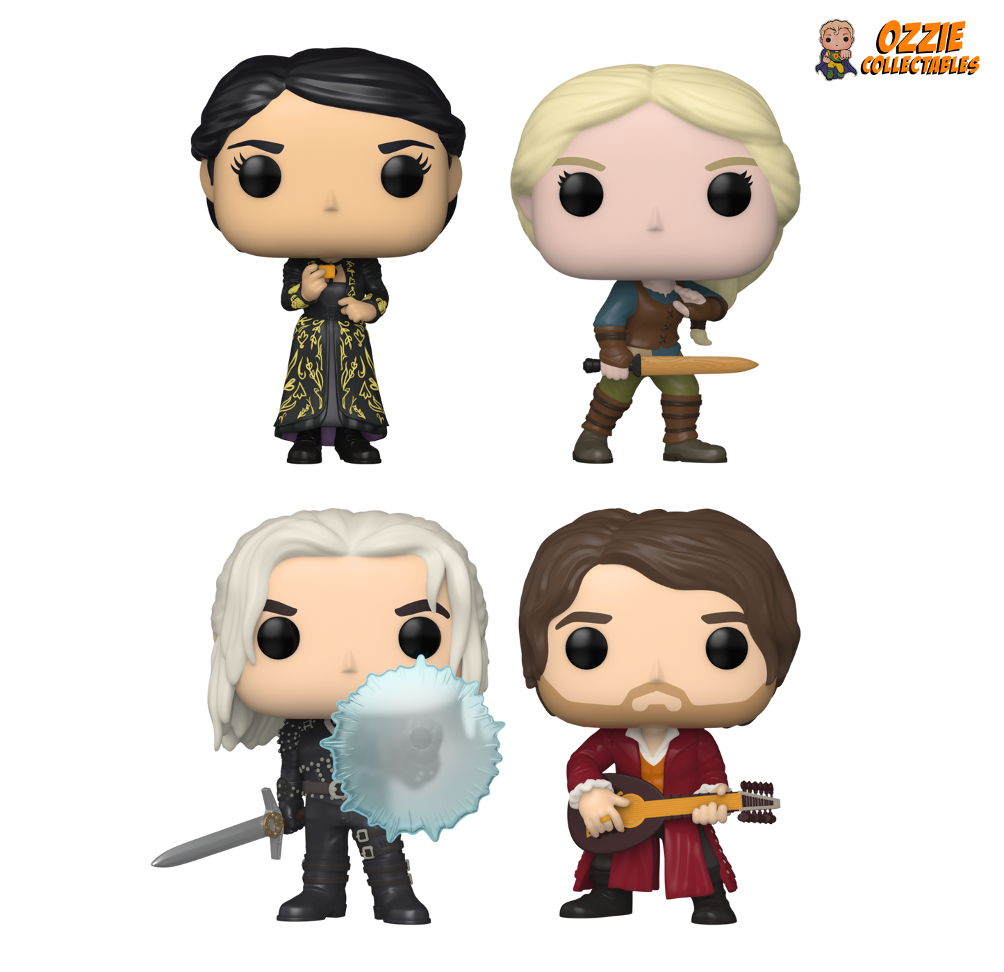 The Witcher (TV) Bundle - 4 POP! Vinyls