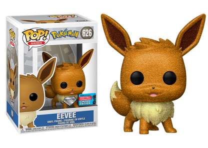 Pokemon - Eevee Diamond Glitter 2021  NYCC Fall Convention Exclusive Pop! Vinyl #626